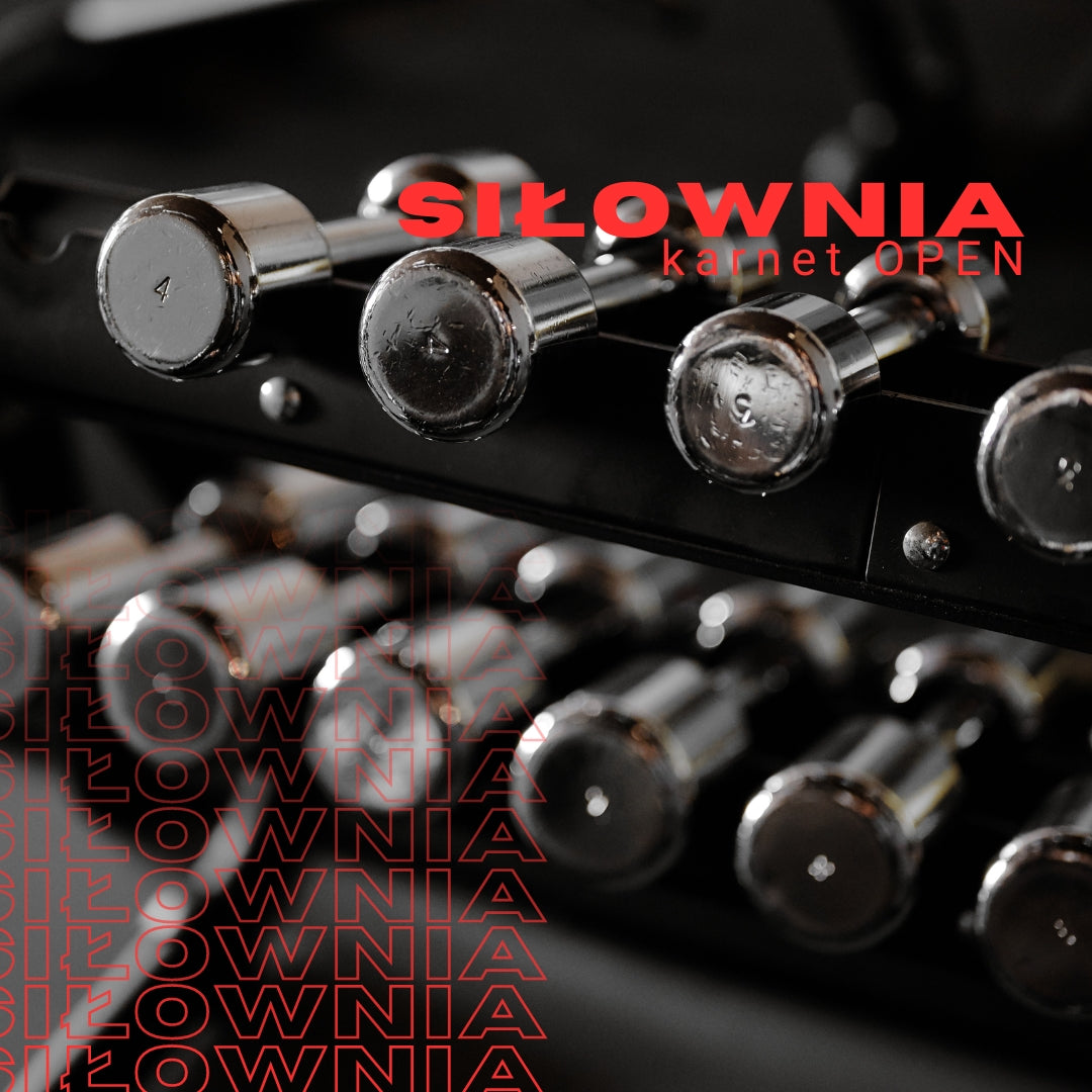 Siłownia - karnet OPEN